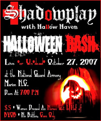 show flyer example for shadowplay done by perceptions design services