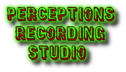 logo for perceptions recording studio 